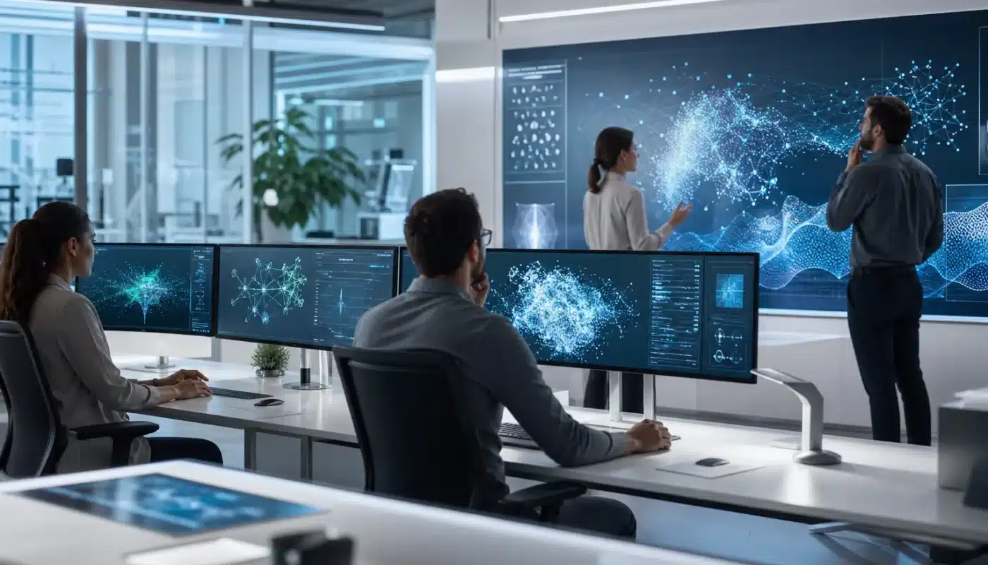 AI technology concept illustrating Grok AI for professionals