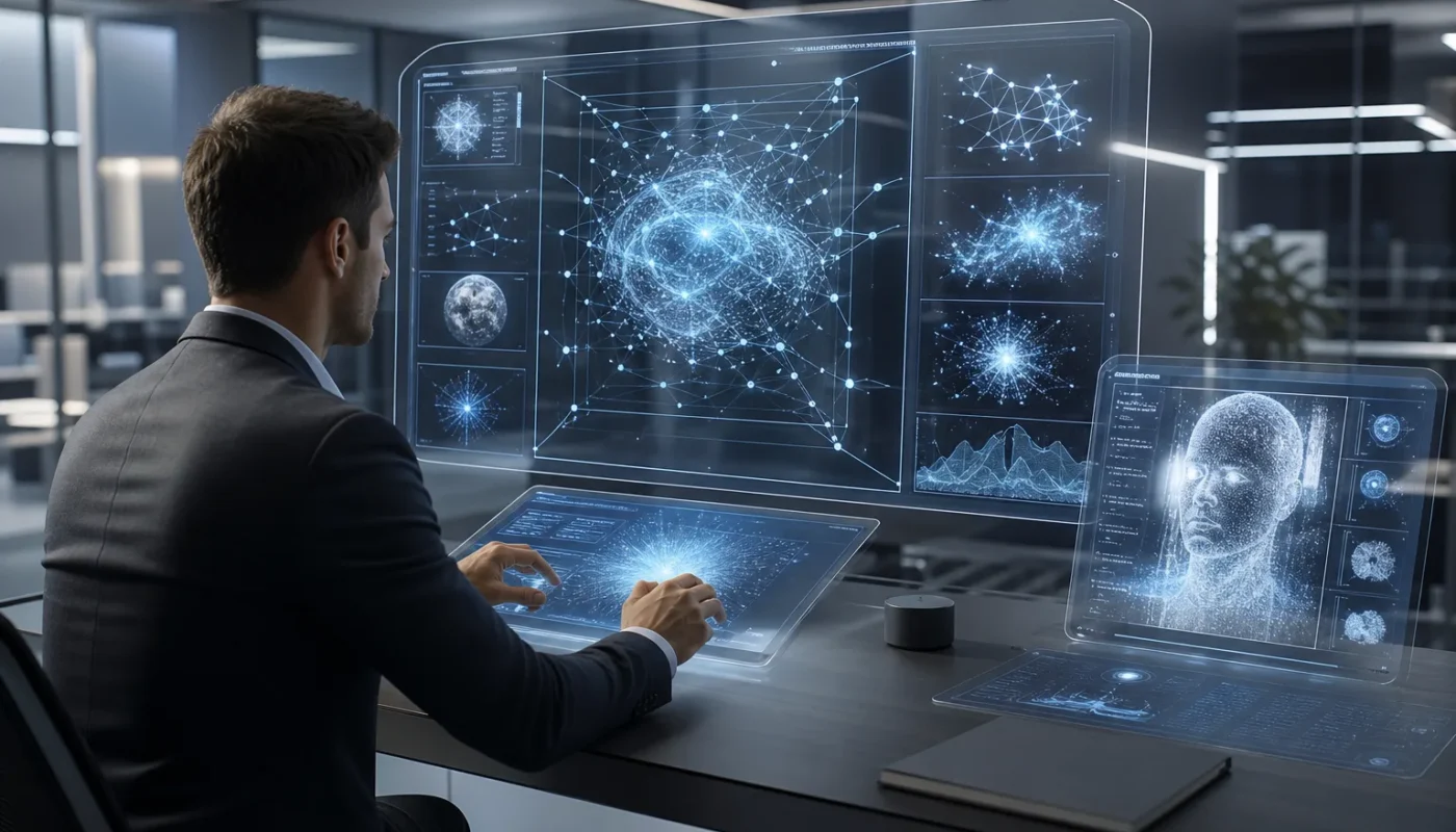 AI detection technology interface analyzing digital content in 2026